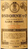 奧斯本酒莊索萊拉稀有阿蒙蒂亞多雪莉酒(Osborne Solera Aos Rare Amontillado Sherry, Andalucia, Spain)