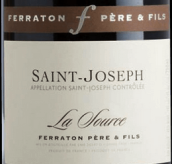 菲拉顿父子拉索斯红葡萄酒(Ferraton Pere & Fils La Source, Saint-Joseph, France)