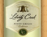 自由灣灰皮諾干白葡萄酒(Liberty Creek Vineyards Pinot Grigio, California, USA)