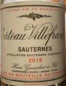 維樂(lè)坊酒莊甜白葡萄酒(Chateau Villefranche, Sauternes, France)