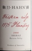 漢恩酒莊西方嶺1975設(shè)拉子紅葡萄酒(JJ Hahn Western Ridge 1975 Planting Shiraz, Barossa Valley, Australia)