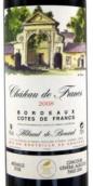 法蘭克酒莊紅葡萄酒(Chateau de Francs, Cotes de Francs, France)