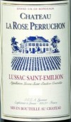 佩魯雄玫瑰城堡紅葡萄酒(Chateau La Rose Perruchon, Lussac-Saint-Emilion, France)