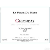 蒙特農(nóng)場科特斯尤干達(dá)歌海娜西拉干紅葡萄酒(La Ferme du Mont Cotes Jugunda Grenache  Syrah, Gigondas, France)