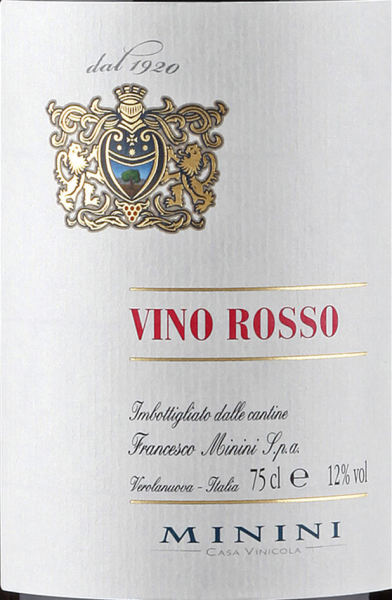 ibl wines minini vino rosso veneto italy红酒评分|葡萄酒评分