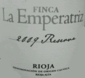 女王徽章珍藏干紅葡萄酒(Finca la Emperatriz Reserva, Rioja, Spain)