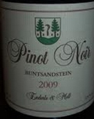 恩德勒與莫爾酒莊砂巖黑皮諾紅葡萄酒(Enderle & Moll Buntsandstein Pinot Noir, Baden, Germany)