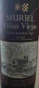 穆麗爾酒莊特級(jí)珍藏老藤丹魄紅葡萄酒(Bodegas Muriel Gran Reserva Vinas Viejas Tempranillo, Rioja, Spain)