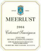 美蕾酒莊赤霞珠紅葡萄酒(Meerlust Cabernet Sauvignon, Stellenbosch, South Africa)