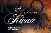 Kiona Vineyards Estate Zinfandel, Red Mountain, USA