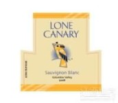 Lone Canary Sauvignon Blanc, Columbia Valley, USA