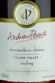 安德魯皮斯釀酒師精選系列雷司令白葡萄酒(Andrew Peace Winemakers Choice Riesling,  Clare Valley, Australia)