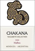 喬卡納雅佳雷特精選馬爾貝克干紅葡萄酒(Chakana Yaguarete Collection Malbec, Mendoza, Argentina)