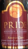 傲山酒莊珍藏克萊紅葡萄酒(Pride Mountain Vineyards Reserve Claret, Napa Valley, USA)