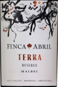 四月莊園珍藏之地馬爾貝克紅葡萄酒(Finca Abril Terra Reserva Malbec, Uco Valley, Argentina)