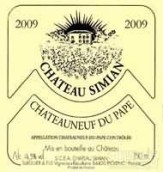 西門酒莊教皇新堡紅葡萄酒(Chateau Simian, Chateauneuf-du-Pape, France)