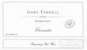 法雷爾英亢特干紅葡萄酒(Gary Farrell Encounter, Sonoma County, USA)