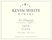 凱文·懷特侯馬戈西拉干紅葡萄酒(Kevin White Winery En Hommage Syrah, Yakima Valley, USA)