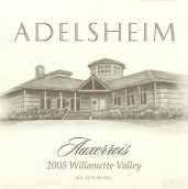 愛德森涌泉園歐塞瓦干白葡萄酒(Adelsheim Vineyard Ribbon Springs Vineyard Auxerrois, Ribbon Ridge, USA)