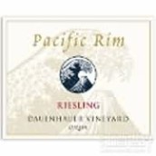 邦尼頓環(huán)太平洋稻花園雷司令干白葡萄酒(Bonny Doon Vineyard Pacific Rim Dauenhauer Riesling, Willamette Valley, USA)