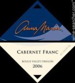 谷景安娜瑪利亞品麗珠干紅葡萄酒(Valley View Anna Maria Cabernet Franc, Rogue Valley, USA)