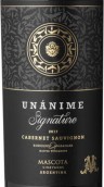 馬斯科塔酒莊一致簽名赤霞珠紅葡萄酒(Mascota Vineyards Unanime Signature Cabernet Sauvignon, Mendoza, Argentina)