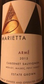 瑪麗埃塔酒莊艾爾姆紅葡萄酒(Marietta Cellars Arme, Sonoma County, USA)