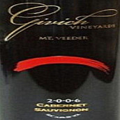 吉維赫赤霞珠干紅葡萄酒(Givich Vineyards Cabernet Sauvignon, Mount Veeder, USA)