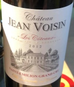 吉恩維新酒莊山丘紅葡萄酒(Chateau Jean Voisin Les Coteaux, Saint-Emilion Grand Cru, France)