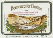 Dr. H. Thanisch Bernkasteler Doctor Riesling Beerenauslese, Mosel, Germany