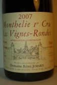 羅拜酒莊朗德園（蒙蝶利一級園）紅葡萄酒(Domaine Remi Jobard Les Vignes Rondes, Monthelie Premier Cru, France)