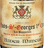 巴德-米默布塞羅（夜圣喬治一級園）干紅葡萄酒(Bader-Mimeur Nuits-Saint-Georges 1er Cru Les Bousselots, Cote de Nuits, France)