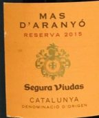 維達(dá)斯葡萄酒世家馬斯達(dá)瑞羅紅葡萄酒(Segura Viudas Mas d'Aranyo, Catalonia, Spain)