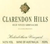 克拉倫敦山希金博特園老藤歌海娜干紅葡萄酒(Clarendon Hills Hickinbotham Vineyard Old Vine Grenache, Clarendon, Australia)