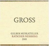 Weingut Gross Ratscher Nussberg Gelber Muskateller Grosse STK Lage, Sudsteiermark, Austria