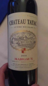 泰雅克酒莊尼古拉斯特釀紅葡萄酒(Chateau Tayac Cuvee Nicolas, Margaux, France)