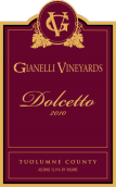 吉納利多姿桃干紅葡萄酒(Gianelli Vineyards Dolcetto, Tuolumne County, USA)