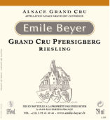 愛彌拜爾莊園桃樹丘（阿爾薩斯特級園）雷司令干白葡萄酒(Domaine Emile Beyer Riesling Pfersigberg, Alsace Grand Cru, France)