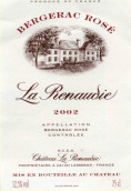 赫努迪桃紅葡萄酒(Chateau La Renaudie Rose, Bergerac, France)