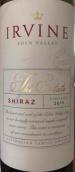 爾文酒莊設(shè)拉子紅葡萄酒(Irvine Shiraz, Eden Valley, Australia)