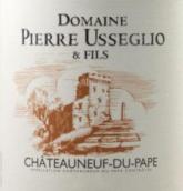 比斯丽菲酒庄教皇新堡白葡萄酒(Domaine Pierre Usseglio & Fils Blanc, Chateauneuf-du-Pape, France)