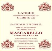 朱塞佩·馬斯卡雷略酒莊朗格內(nèi)比奧羅紅葡萄酒(Mascarello Giuseppe e Figlio Langhe Nebbiolo, Piedmont, Italy)