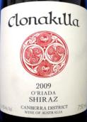 五克拉奧里亞達西拉干紅葡萄酒(Clonakilla O'Riada Shiraz, Canberra District, Australia)