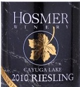 霍斯默珍藏雷司令干白葡萄酒(Hosmer Winery Vintner's Reserve Riesling, Cayuga Lake, USA)