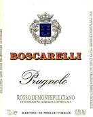 博斯卡萊利酒莊普魯尼奧洛紅葡萄酒(Boscarelli Prugnolo Rosso di Montepulciano, Tuscany, Italy)