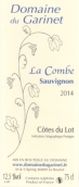 錦賢酒莊昆布園長(zhǎng)相思白葡萄酒(Domaine du Garinet Le Combe Sauvignon, IGP Cotes du Lot, France)