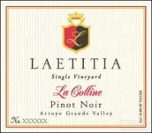 霽霞科麗妍單一園黑皮諾干紅葡萄酒(Laetitia La Colline Single Vineyard Pinot Noir, Arroyo Grande Valley, USA)