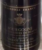 巴里科酒莊上伯恩丘老藤白葡萄酒(Domaine Parigot Pere et Fils Bourgogne Hautes Cotes de Beaune Vieilles Vignes, Burgundy, France)