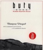 布迪尚普園赤霞珠品麗珠干紅葡萄酒(Buty Winery Champoux Vineyard Cabernet Sauvignon Cabernet Franc, Horse Heaven Hills, USA)