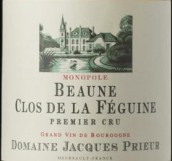 雅克普利爾酒莊費格獨占園（伯恩一級園）白葡萄酒(Domaine Jacques Prieur Clos de la Feguine Monopole, Beaune Premier Cru, France)